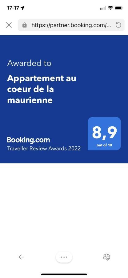 Appartement Au Coeur De La Maurienne Saint-Etienne-de-Cuines Exterior photo